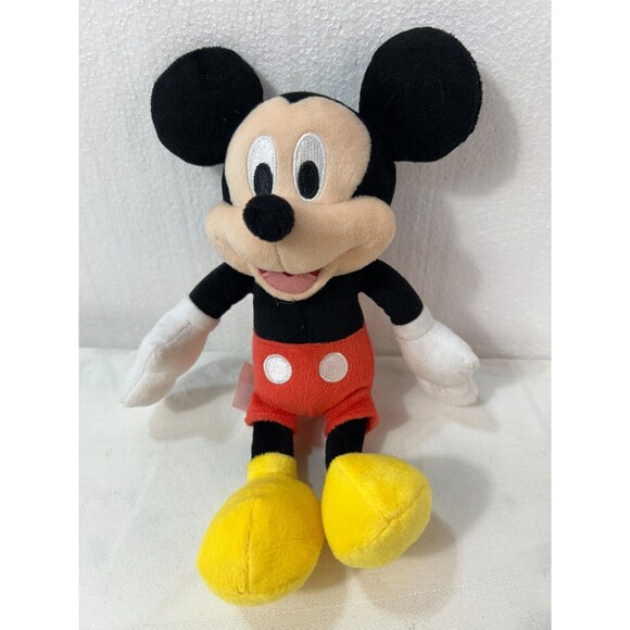 Disney Mickey Mouse Plush 10 inch Doll Toy Mickey Mouse Clubhouse Stuffed Animal - Picture 1 of 3
